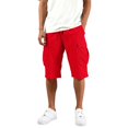 thumbnail image 4 of XDZJLR Big And Tall Cargo Shorts Men Casual Shorts With Pockets And Drawstring Solid Color Versatile Hiking Shorts Red Xl, 4 of 7