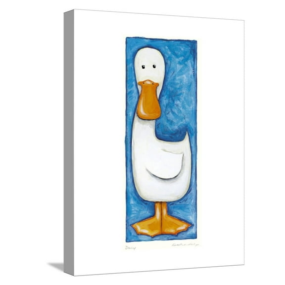 Art.com Daisy Stretched Canvas Print Wall Art by Kate Mawdsley, 12" x 16"