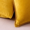 thumbnail image 4 of Wowstyle Decorative Velvet Pillow Covers, Pillowcases for Couch Sofa, 16x16 Inch, Modern, Multicolor, Set of 4, 4 of 5
