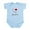 Sky Blue, variant on CafePress - I Love My Grams Infant Bodysuit - Baby Light Bodysuit, Size Newborn - 24 Months