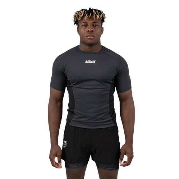 Scramble Shinobi Premium Compression Top - Short Sleeve - XS - Black