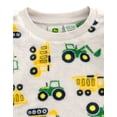 thumbnail image 7 of John Deere Baby Boys' 2-Piece Fleece Sweatshirt and Pants Set Gray Tractors, 7 of 7