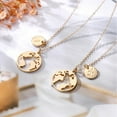 thumbnail image 3 of TINGN Graduation Gifts Necklaces for Her 14K Gold Plated Earth World Map Necklace Graduation Jewelry, 3 of 5
