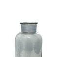 thumbnail image 5 of DecMode 7", 6", 5"H Silver Glass Decorative Jars, 3-Pieces, 5 of 9