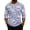 Light Purple005, variant on Mens 3/4 Sleeve Shirt 2026 Relaxed Fit Raglan Henley Shirt Floral Print Street Shirt Autumn Breathable Top Gray 2XL