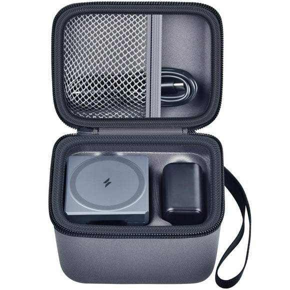 Funda de almacenamiento PAIYULE compatible con Anker Cube MagSafe 3 en 1
