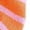 Orange Stripe, variant on Women's Orange Stripe Ribbed High Neck Drop Shoulder Boxy Fit Sweater | [ZhiHiMeRi] | L