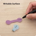 thumbnail image 4 of U Brands 12ct Writable Cord Labels, Hook and Loop, Multicolor, 4 of 6