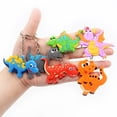 thumbnail image 2 of AOOOWER 12Pcs European and American Dinosaur Keychain Party Gifts PVC Crafts Car Pendant, 2 of 8