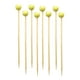 thumbnail image 1 of Palillos de cóctel genéricos, 100 piezas de béisbol, bambú, cóctel, carne, suministros para fiestas de tenis, 1 of 9