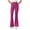 Hot Pink-1, variant on High Waisted Yoga Pants Women Buttery Soft Bootcut Legging Tummy Control Bell Bottoms Workout Flared Leggings