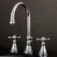 thumbnail image 2 of Kingston Brass Governor Two Handle 8" to 16" Widespread Lavatory Faucet with Brass Pop-up, 2 of 5