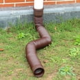 thumbnail image 3 of XHSGX Flexible Plastic Drain Extension Pipe with Rotating Connector - Heavy-Duty Corrosion-Resistant PE Inner & PVCLikeOuterExpandable/Retractable Hose for Yard, Garden, Home Drainage - Residential, 3 of 6