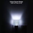 thumbnail image 6 of Salouo White Bule Glitter for Night Lights Plug into Wall 1 Pack, 0.5W Plug in Night Light with Dusk-to-Dawn Light Sensor LED Nightlight for Bathroom, Adult, Hallway-US, 6 of 7