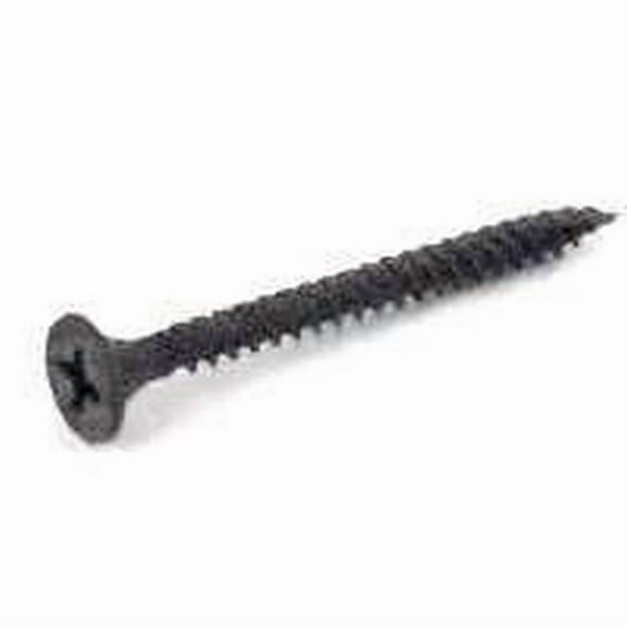 ProFIT 0280104 Screw, #6 Thread, 1-5/8 in L, Fine Thread, Bugle Head, Phillips Drive, Sharp Point, Phosphate