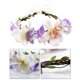 thumbnail image 3 of Diadema de flores de boda de estilo bohemio, tocado de guirnalda de corona floral para fiesta de boda, 3 of 3