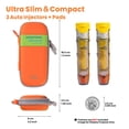 thumbnail image 4 of Autoinyectores Weefla EpiPen de alta visibilidad con funda de transporte, 4 of 6