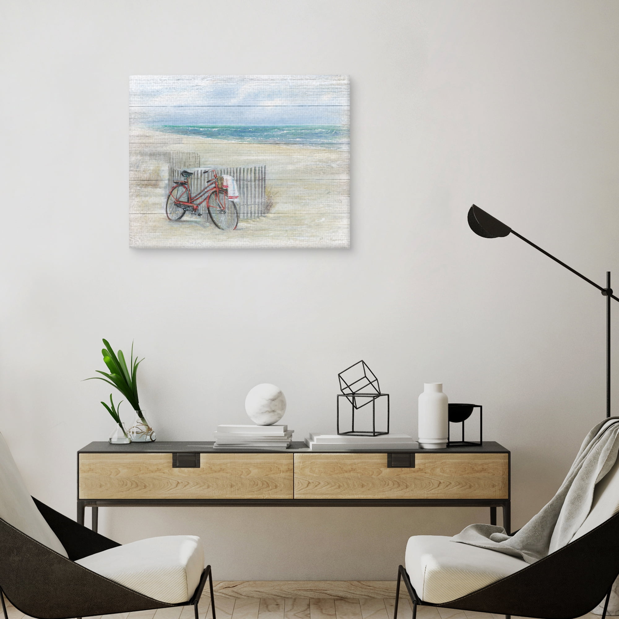Beach Happy Place by Ruane Manning Canvas Art Print