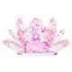 thumbnail image 2 of Ornamento de cristal Yotijar Modelo de cristal de Lotus rosado 90x40 mm, 2 of 7