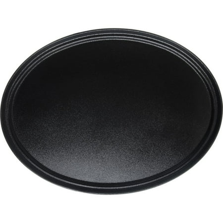 

Carlisle 3100GR2004 Griptite 2 Black 31.5 x 23.5 Oval Tray