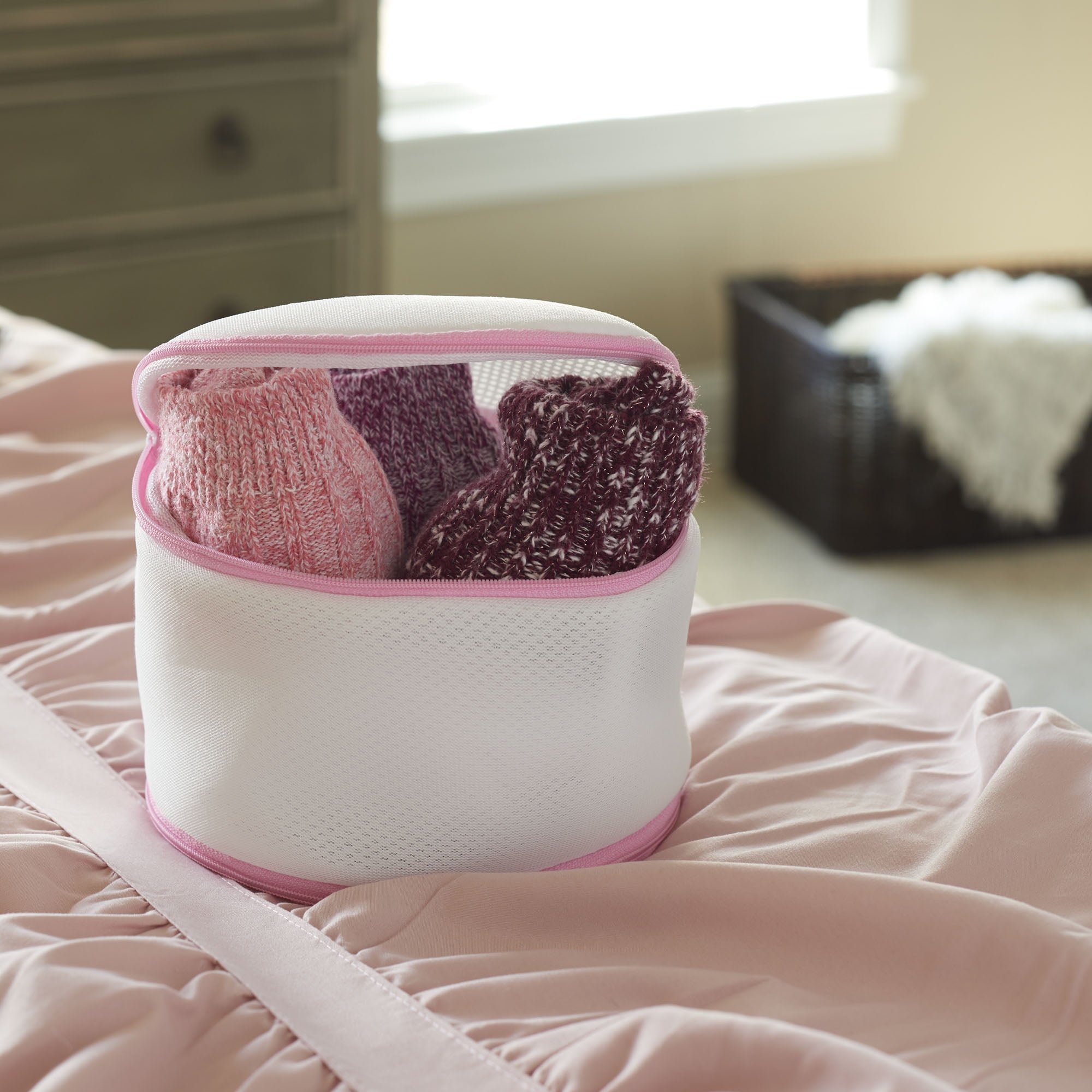 Household Essentials Dual Bra Wash Bag
