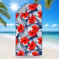 thumbnail image 4 of Toalla De Playa Toallas de camping de microfibra Manta de playa plegable Suministros absorbentes para exteriores (G), 4 of 8