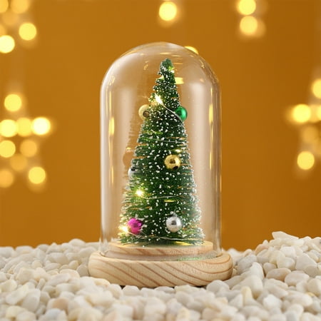 

Nhthy LED Decorative Lights Christmas Decor PVC Material Night Lights for Bedroom Party Ambiance Safe LED Mini LED Hut Light Easy-to-use Cute Design Decoration. Clear