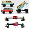 thumbnail image 4 of fastboy Rear Portal Axle For 1/18 HOBBYPLUS 4WD CR18P Crawlers Upgrade Parts Crawling Skills To Next Level Precision CNC Black 1Set, 4 of 6