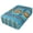 Azure Ethnic Print, variant on Premium Soft Fitted Sheet for Blow Up Bed Mattress Sheets with Zipper for Camping Office Bedroom, Azure Ethnic Print Print