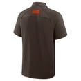 thumbnail image 3 of Men's Fanatics Brown Cleveland Browns Back Around Raglan Polo, 3 of 3