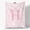 Initial H, variant on Coquette Pink Bow Throw Blanket, Personalized Initial Alphabet Fluffy Cozy Flannel Blanket, Monogrammed Gifts for Women, Unique Customized Blanket for Her Girls Christmas Birthday
