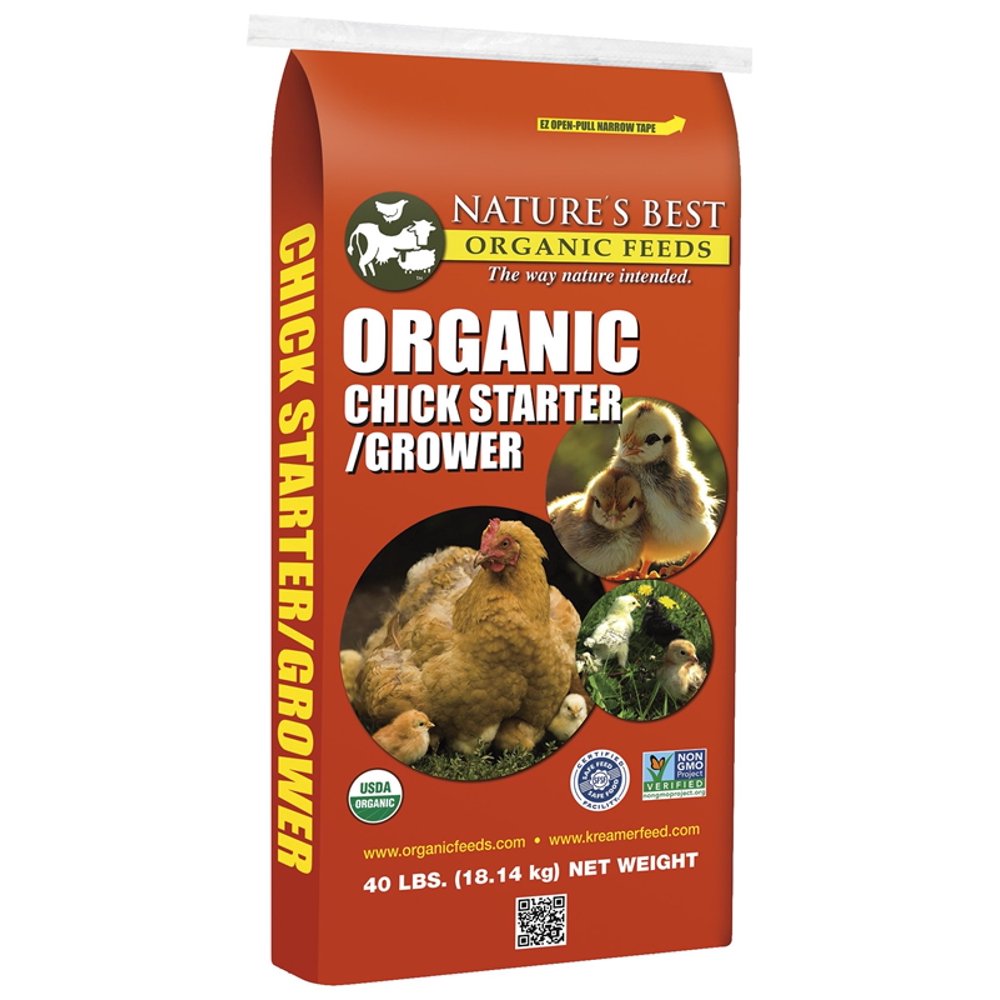 Natures Best Organic Feed 4bm0512c Feed Chick Start/Grow