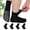 Black, variant on Diabetic Grip Socks for Men Women, 4 Pairs Bamboo Viscose Wide Non Slip Socks, Non Binding Seamless Socks for Swollen Feet, Size 11-13