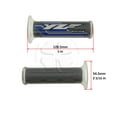thumbnail image 3 of Set YZF Logo Hand Grips 7/8" 22mm Yamaha R1 R6 R6s 600 1000 1990-2017 Gel Rubber, 3 of 3