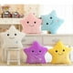 thumbnail image 2 of Toy Luminous Pillow Soft Stuffed Plush Glowing Colorful Stars Cushion Led Light Toys Gift For Kids Christmas Gifts heqiyong LED, 2 of 2