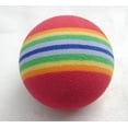 thumbnail image 2 of A99 Golf Rainbow Foam Ball Practice 50 Pcs with Basket Practice Training Balls for Driving Range, Swing Practice, Indoor Simulators, Outdoor & Home Use Floater Water Fun, 2 of 7