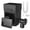BLACK, variant on Rain Barrel Diverter Kit – Downspout Diverter for 2x3 or 3x4 Gutters, Adjustable Valve and Filter, Rainwater Collection System