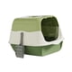 thumbnail image 5 of Inodoro con capucha para gatos con puerta, inodoro cerrado reutilizable para gatos, arenero para gatitos con capucha Verde, 5 of 9