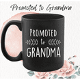 thumbnail image 5 of Pregnancy Announcement For Grandparents Black Coffee Mugs - Grandma To Be & Grandpa to Be 11 oz Mugs - Great Pregnancy Reveal Idea For Your Baby Announcement - Mug Set - Promoted to Grandma & Grandpa, 5 of 8
