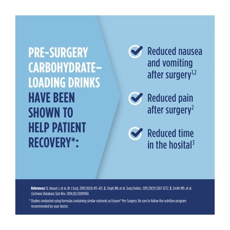 ENSURE PRE-SURGERY, CLEAR CARBOHYDRATE DRINK, STRAWBERRY, 10 FL OZ, 4 COUNT