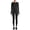 Black, variant on ClimateRight by Cuddl Duds Women's Plush Warmth Long Sleeve Crew & Legging Base Layer Set, Sizes XS to 4X
