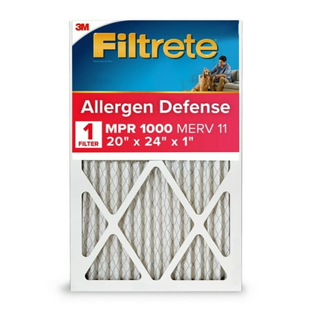 UPC 051111098264 product image for Filtrete 20x24x1 Air Filter  MPR 1000 MERV 11  Allergen Defense  1 Filter | upcitemdb.com