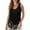 Black, variant on Tiqkatyck Tank Tops for Women Trendy Women's 2025 Chic Round Neck Short Sleeve Shirts 2D Printed Casual Loose Fit Vest Sleeveless Tunic Tops Summer Tops for Women Black L