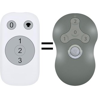 Westinghouse 7787200 Ceiling Fan Wall Control - Dimmable White Light Switch