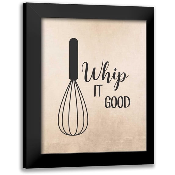 Robinson, Tamara 20x24 Black Modern Framed Museum Art Print Titled - Whip It Good