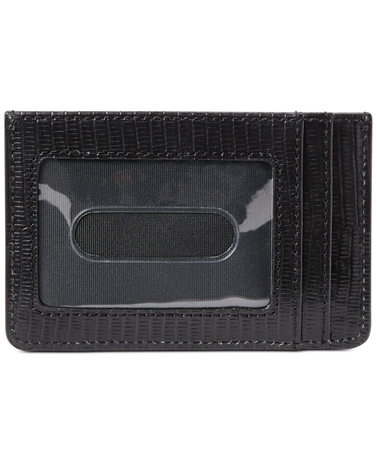 Ralph Lauren Lizard Embossed Slim Card Case Wallet Handbag – Gold 