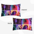 thumbnail image 2 of Fotbe cute dogs of different breeds Pattern Pillow Cases - Envelope Closure - Luxury, Extra Soft, Cooling Pillow Covers - Wrinkle, Fade, Stain Resistant-16"x24", 2 of 6