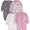 Lavender, variant on Gerber Baby Girl Sleep 'n Play Footed Pajamas, 4-Pack