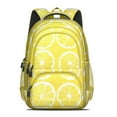 thumbnail image 2 of Lemon Backpack for School,Cute School Bag,Schoolbag with Adjustable Shoulder Straps & Padded Back,16.9 Inch, 2 of 5