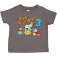 thumbnail image 3 of Inktastic It's My Birthday Circus Train 3rd Birthday Boys or Girls Toddler T-Shirt, 3 of 5